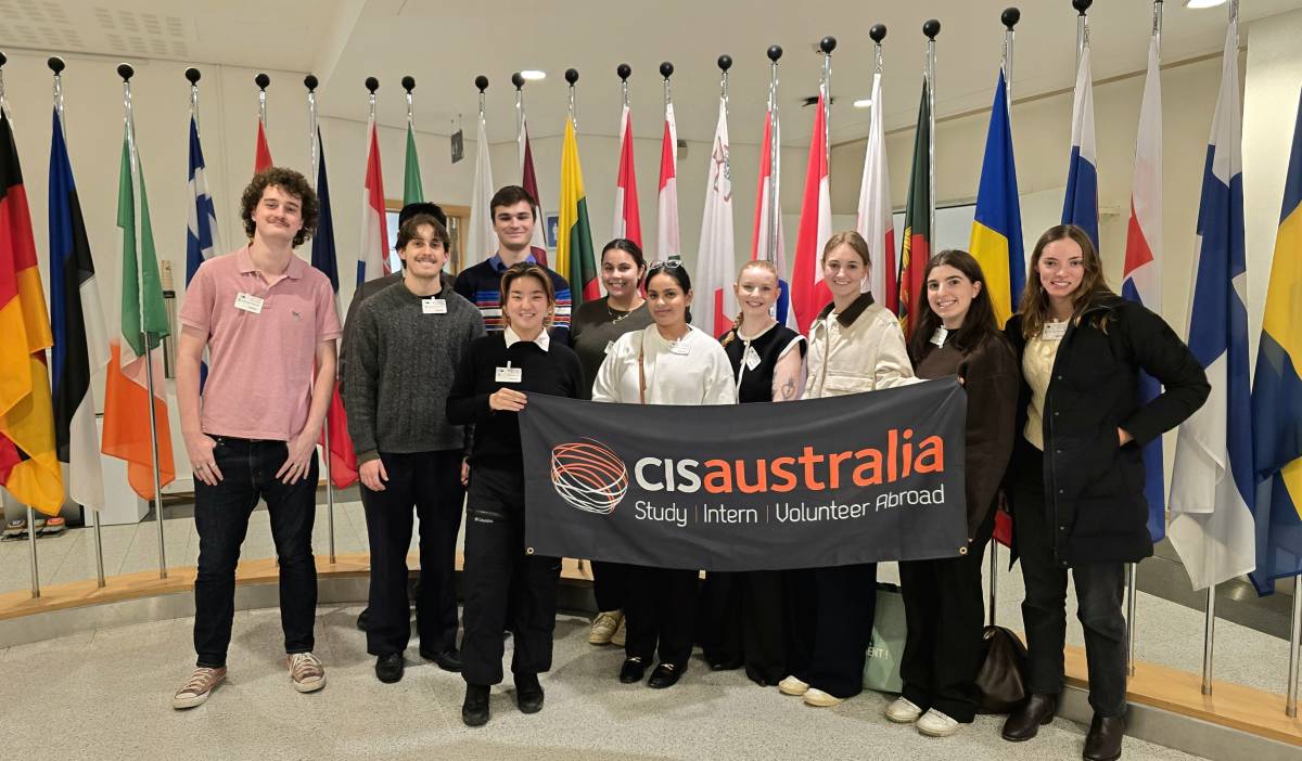 International Relations & Politics students at the European Parliament