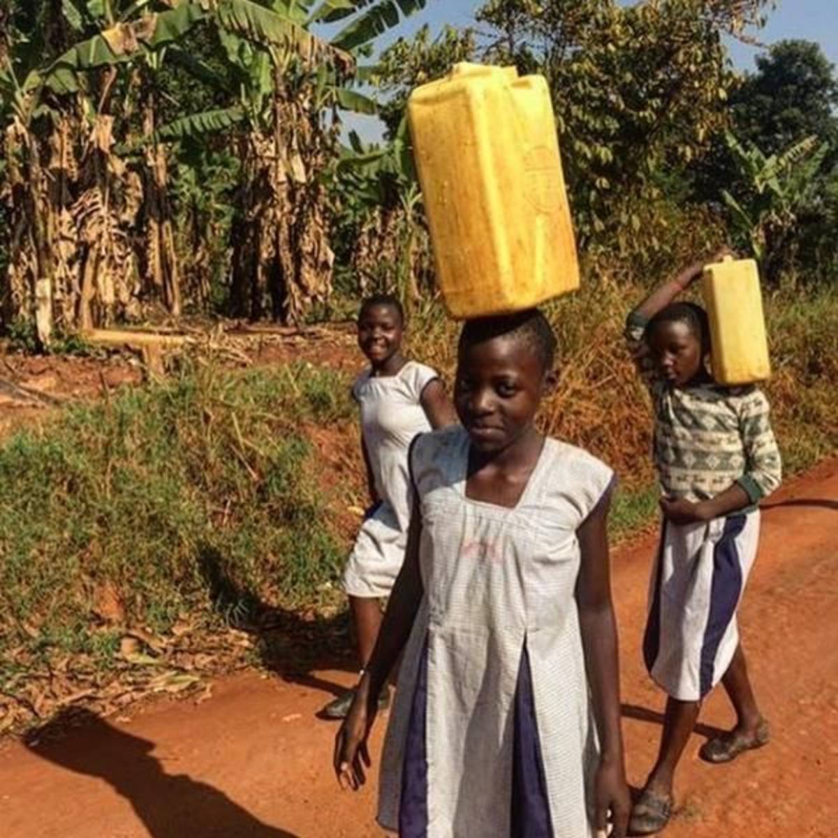 Work with kids in Africa