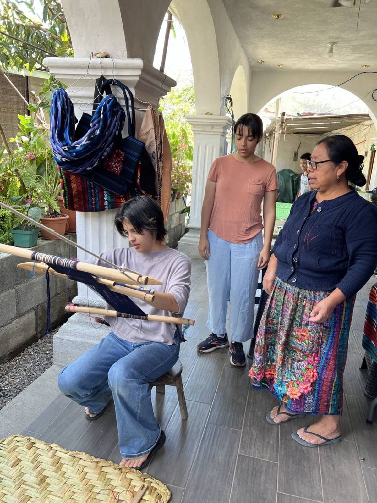 IVHQ Volunteers Learning how to make Traditional Mayan Goods