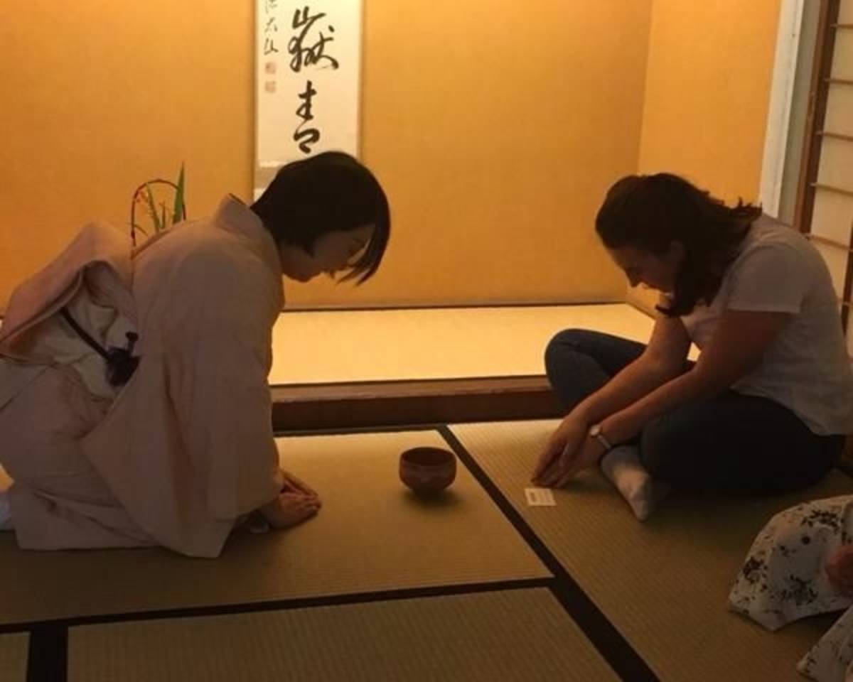 Japanese traditional tea ceremony