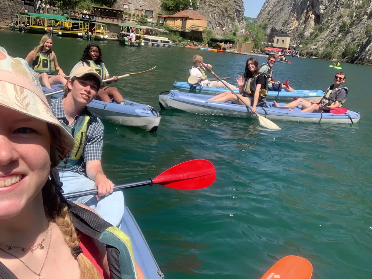 Kayaking in N. Macedonia