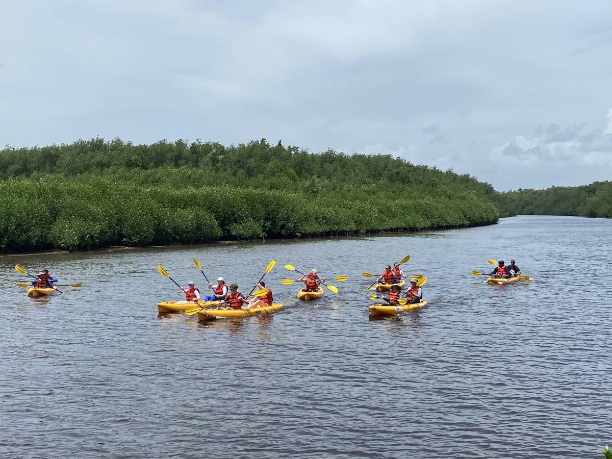 kayaking