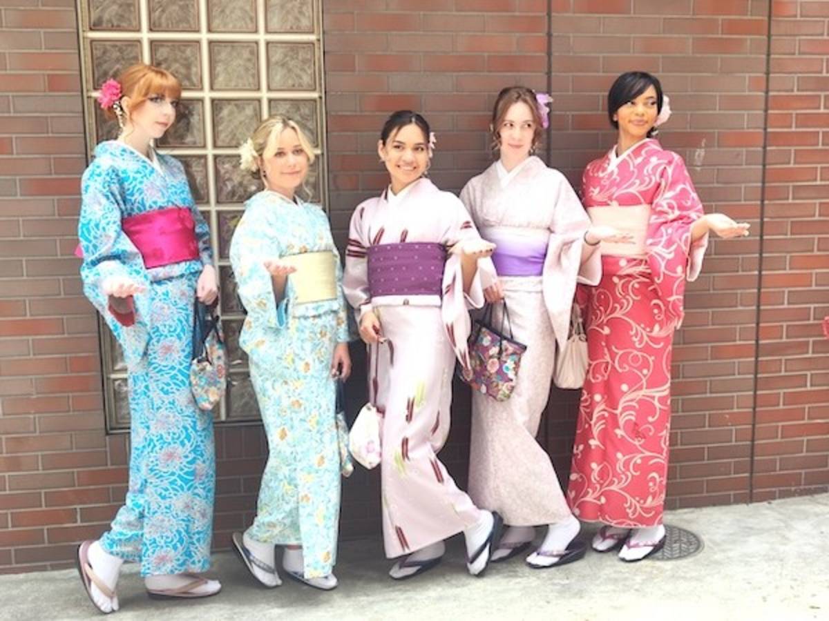 Kimono Group Photo