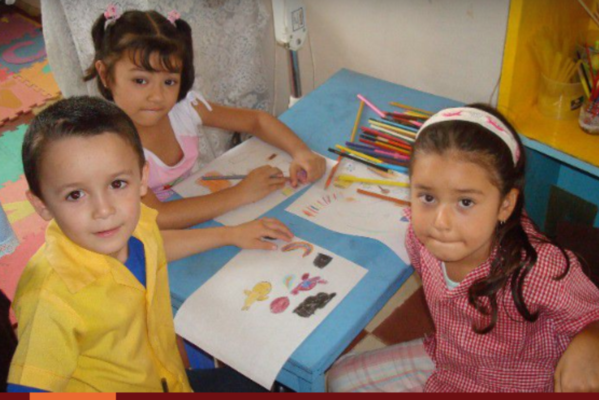 kindergarten children