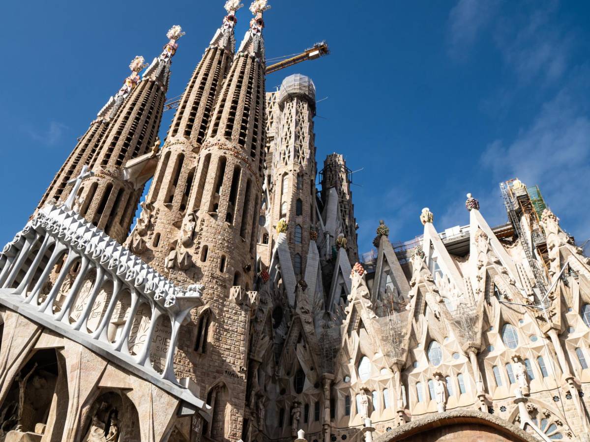 La Sagrada Familia in Barcelona.