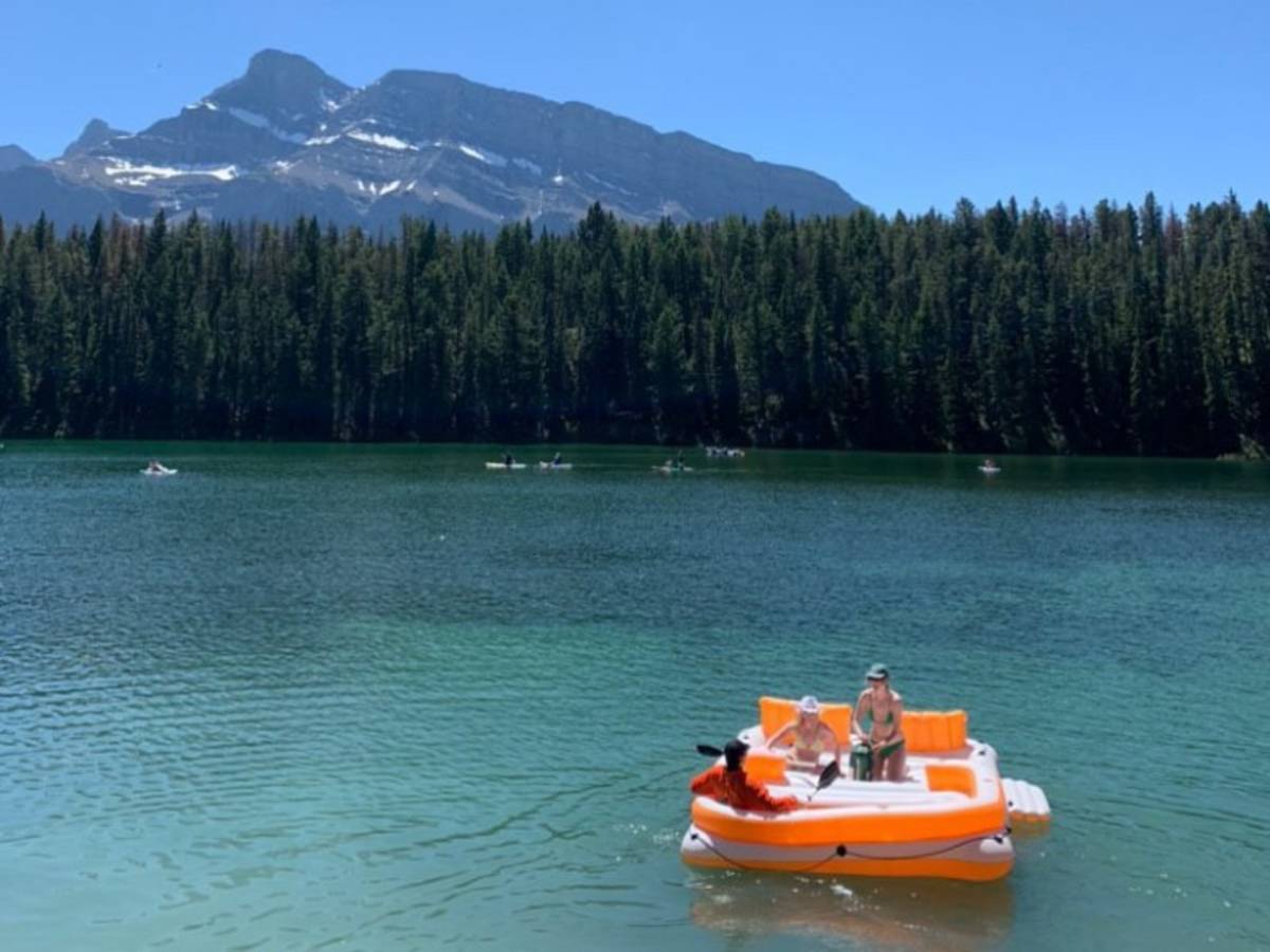 Lake in the summer