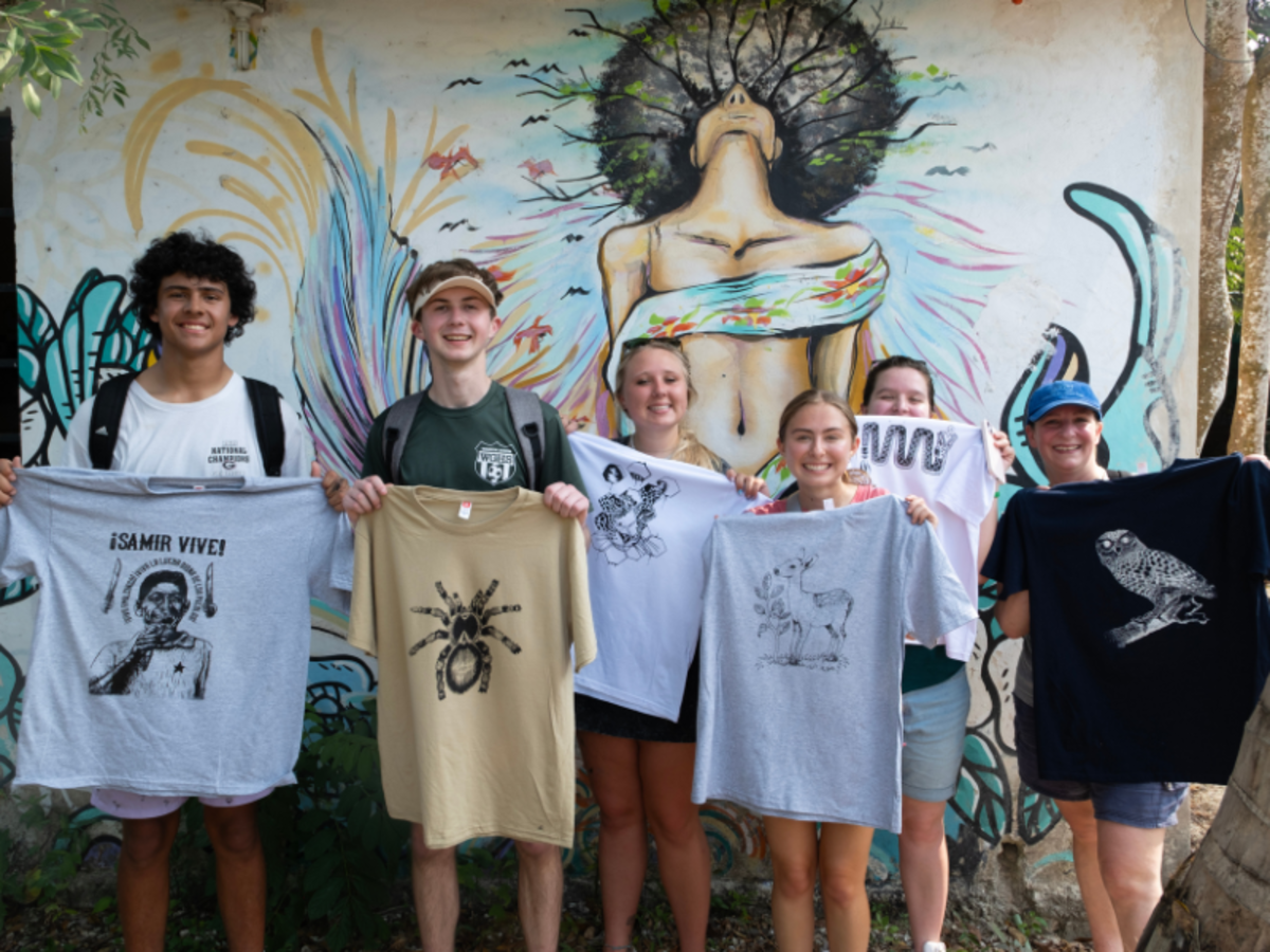 Local artist t-shirts