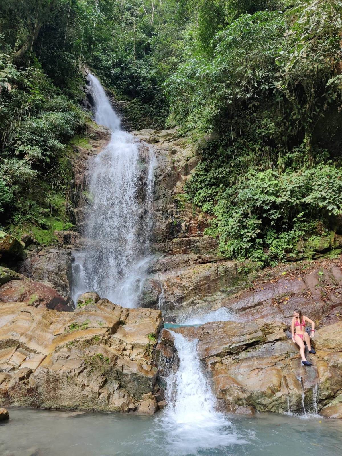 Local waterfall