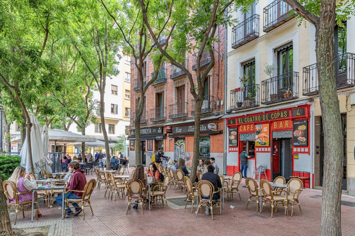 Madrid cafe