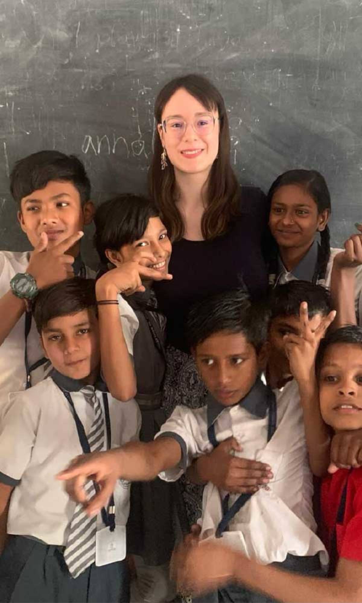 Making a difference through education. Interns help create engaging learning environments for students.