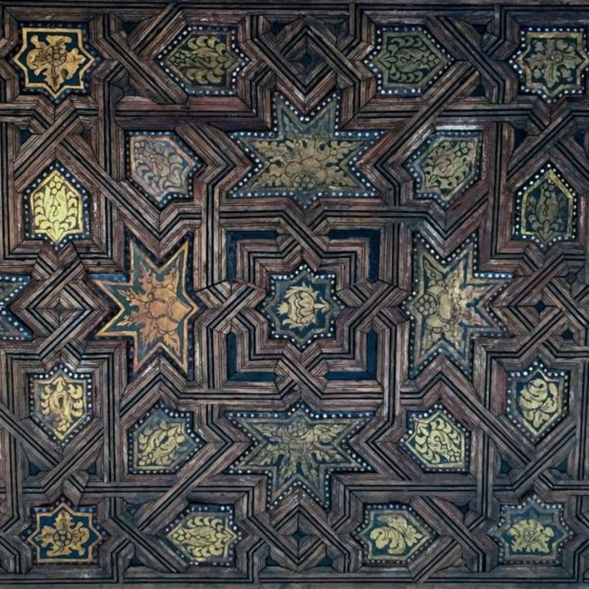 Arabic marquetry work in Granada