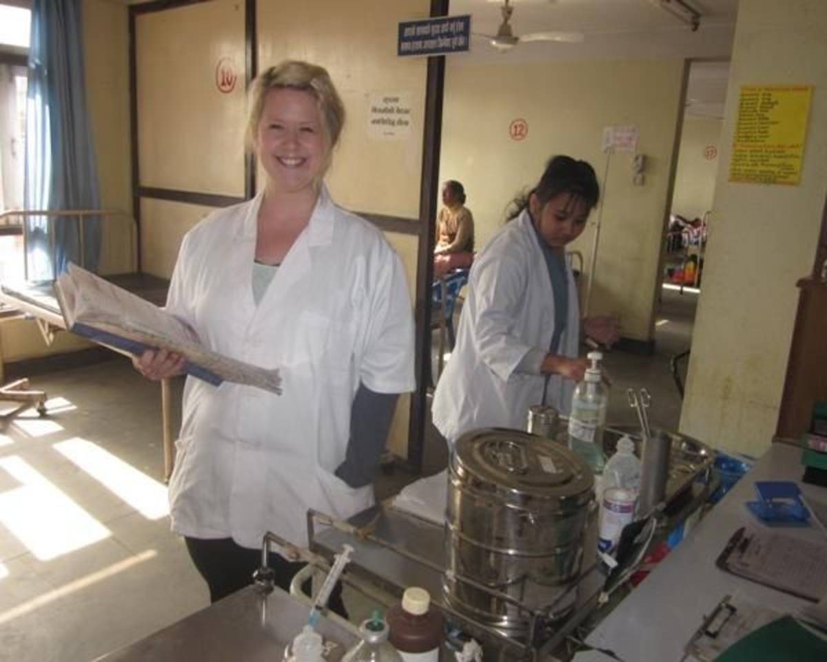 Medical Program Kathmandu - working closely with colleagues