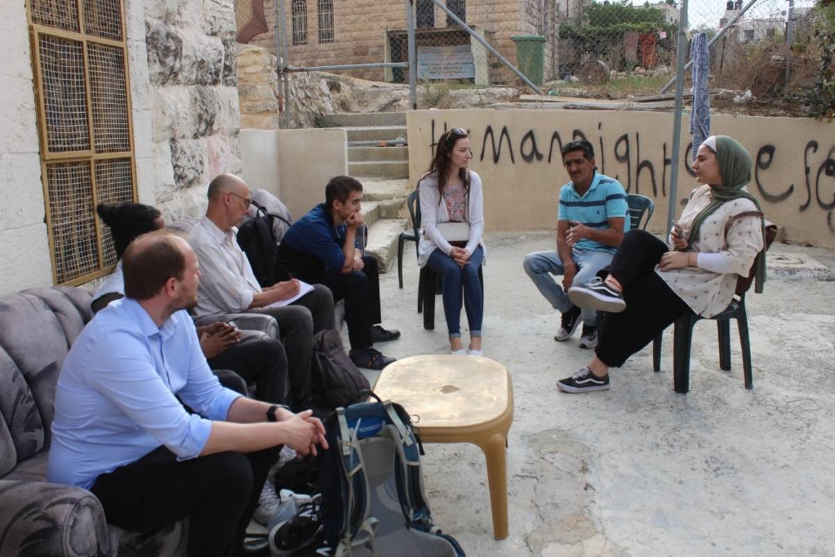 Meetings Palestinian family 