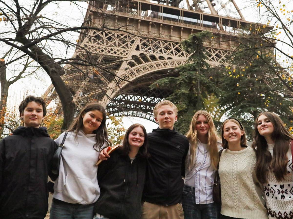 MEI Best Friends Meet Under The Eiffel Tower; Where Do You Hang Out?