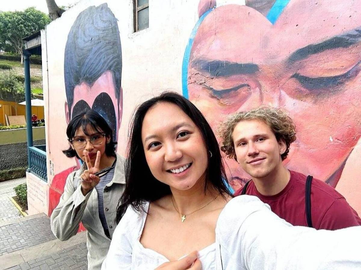 Murals in Lima, Peru