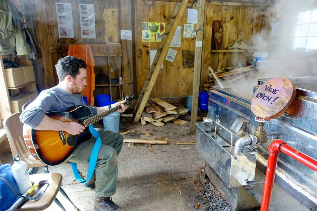Music in the sugar shack
