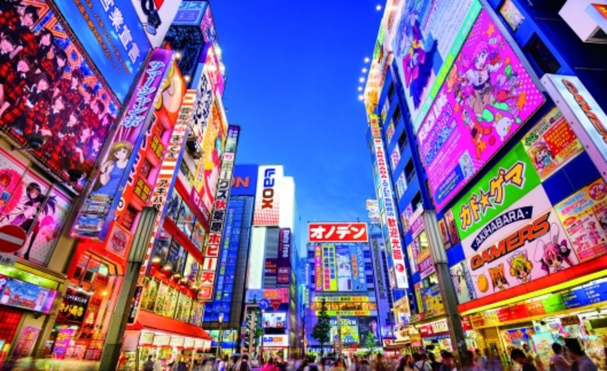 Neon lights of Tokyo