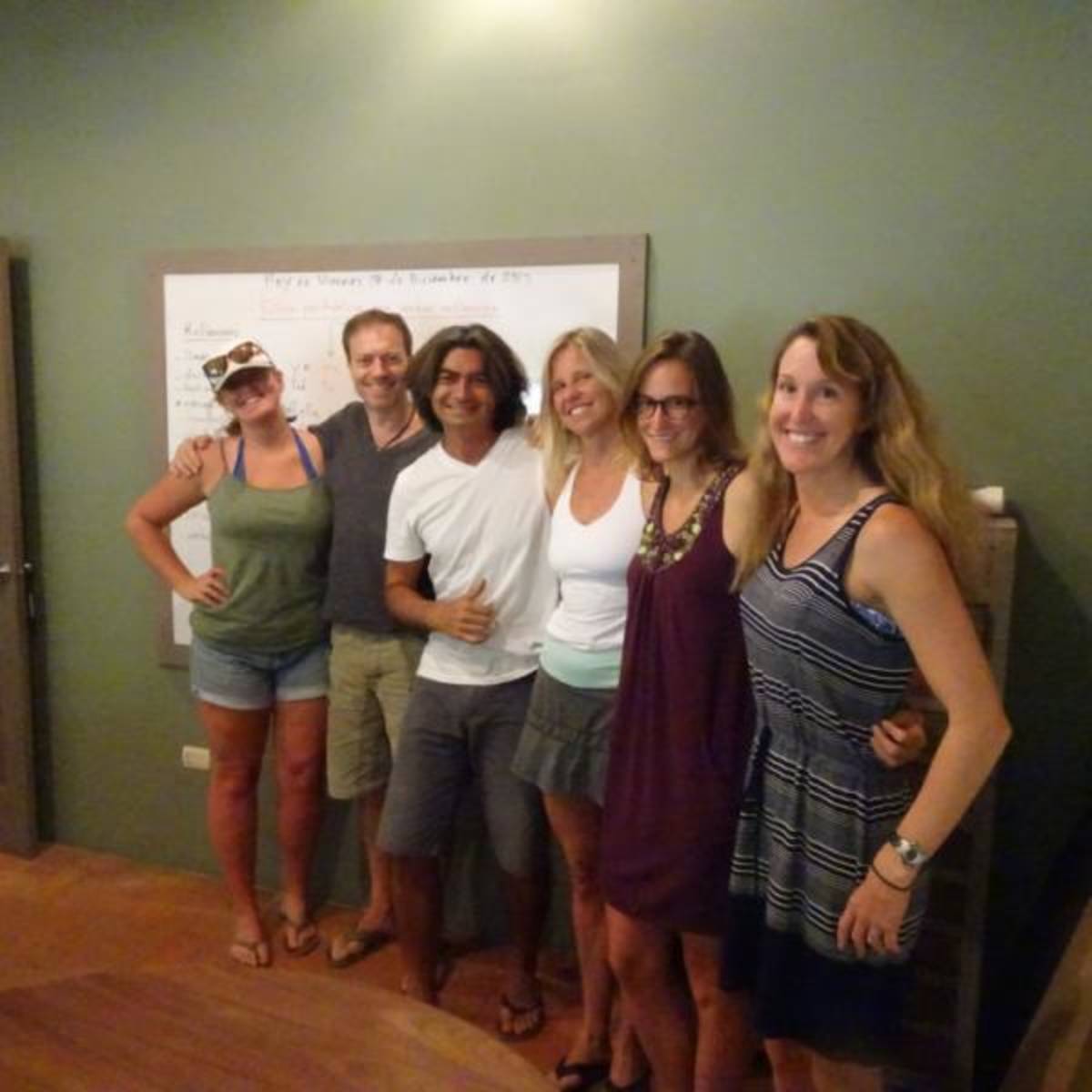 NSI students and teacher