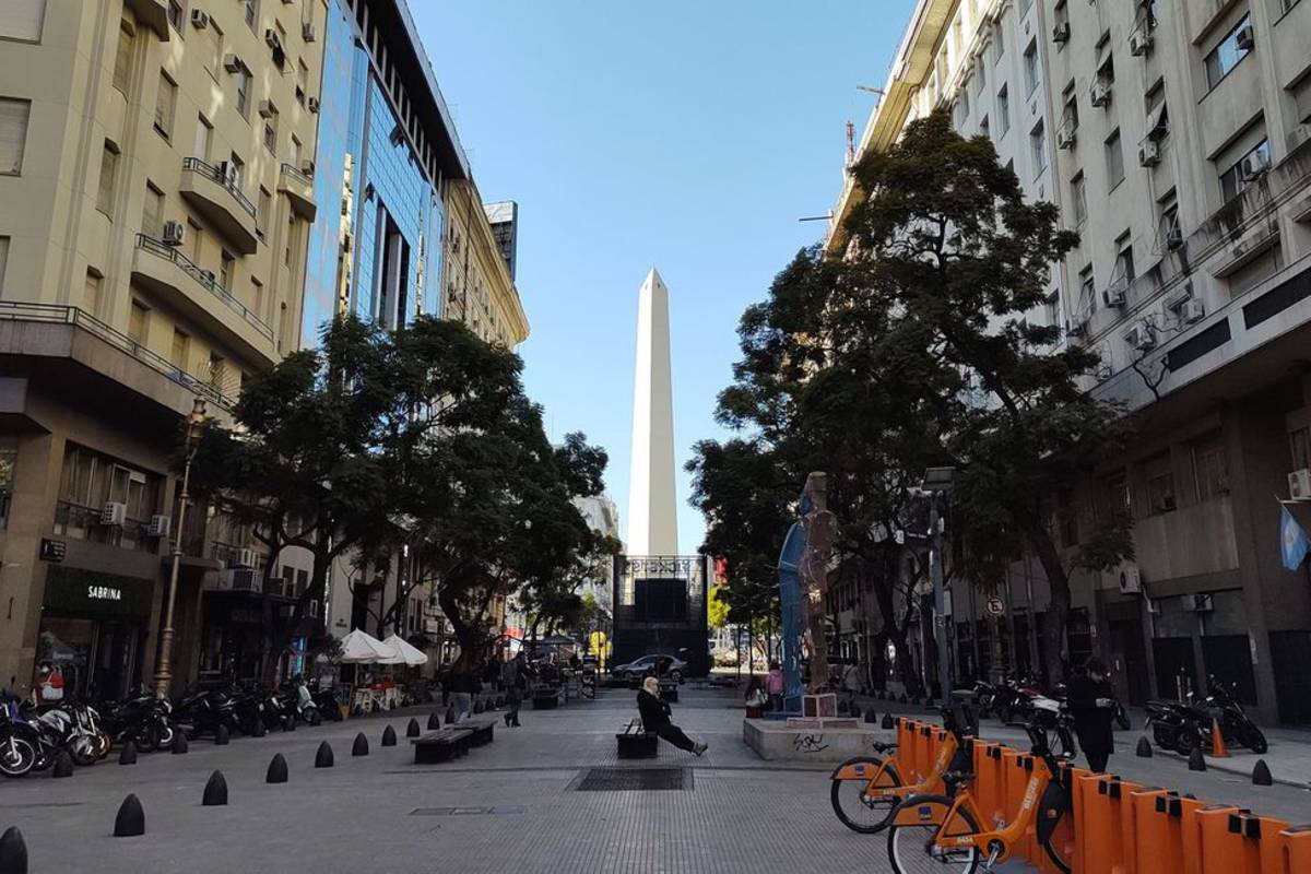 Obelisk monument in Argentina