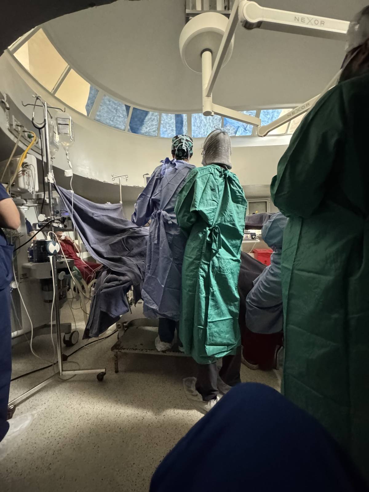 Operation room surgery