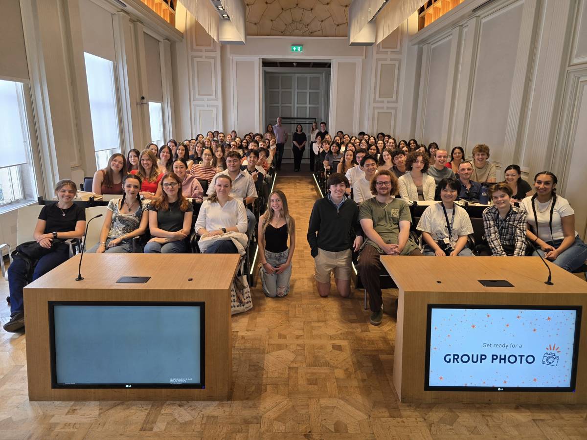 Our summer 2025 cohort during the official opening of the programme