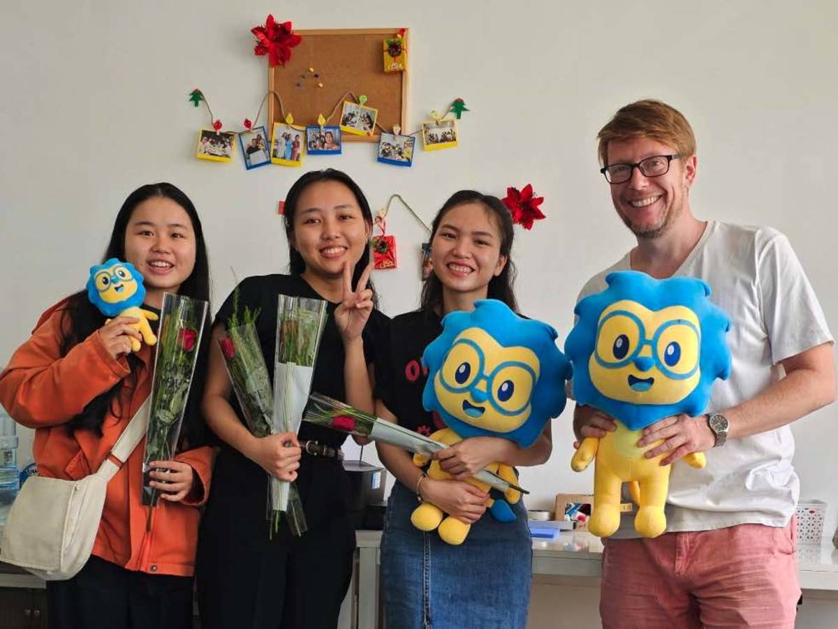 Our team at LTL Saigon school