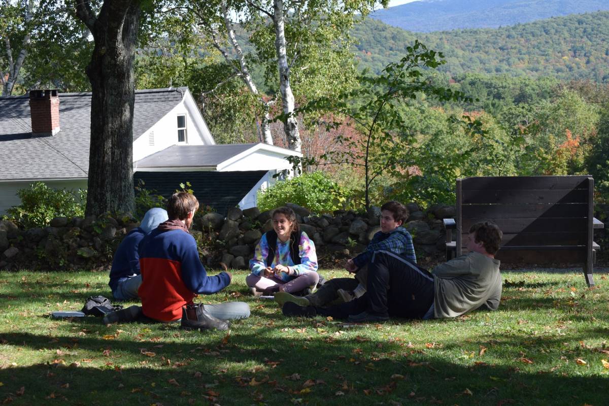 Outdoor study circle