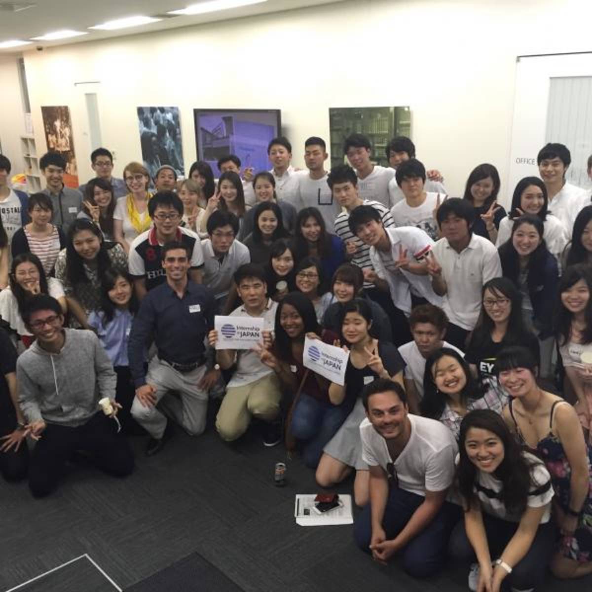 Internship in Japan party