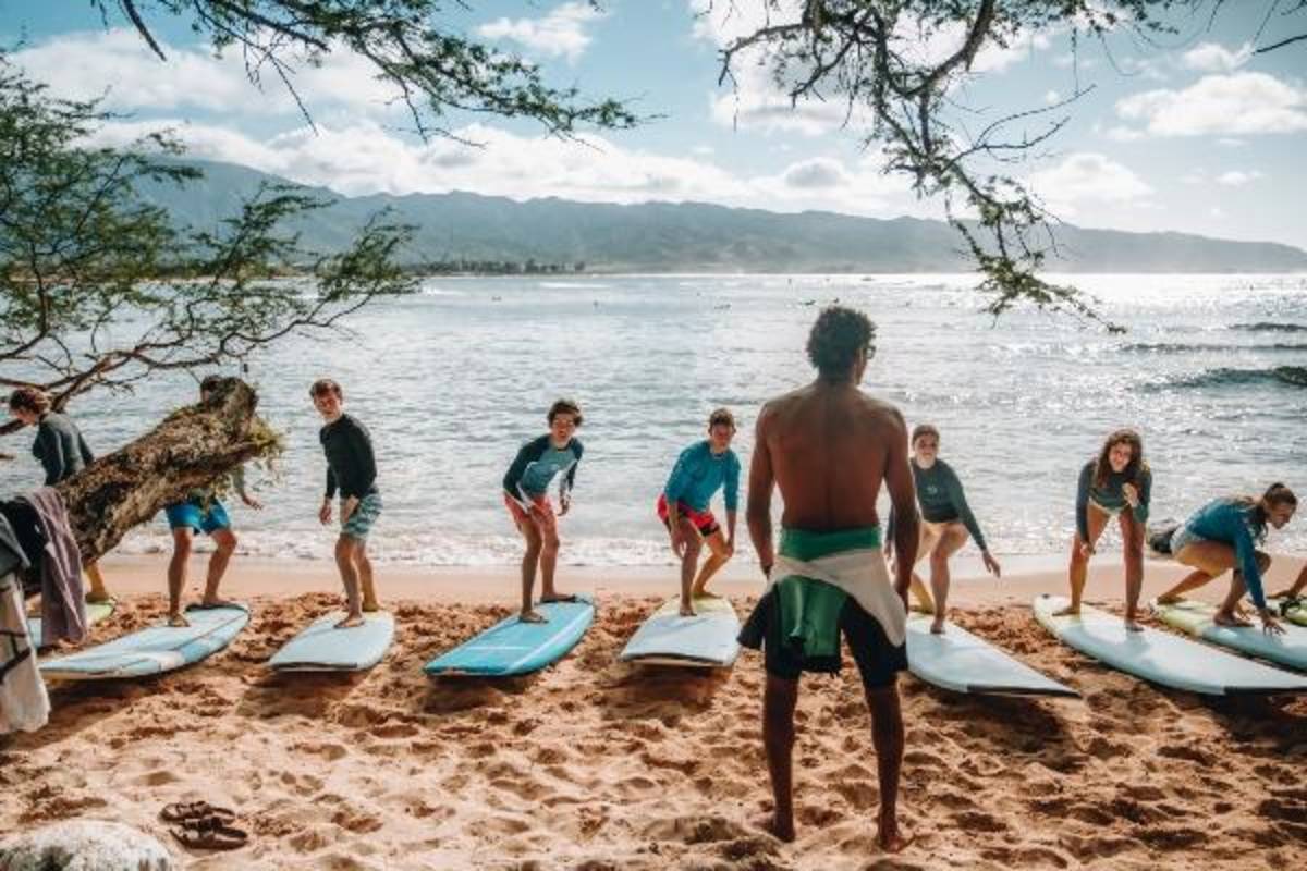 Surf in Hawaii