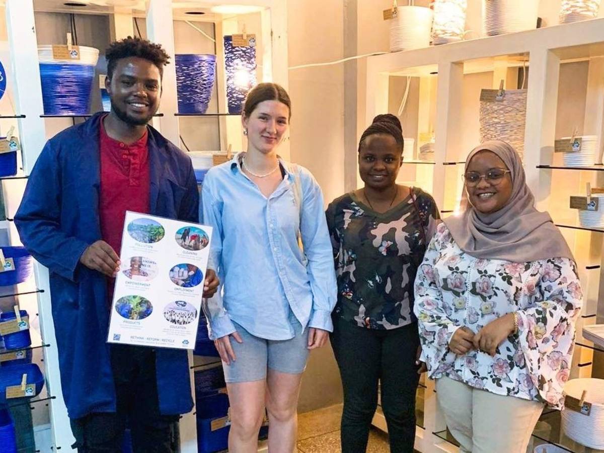 Plastic Recycling & Upcycling in Zanzibar