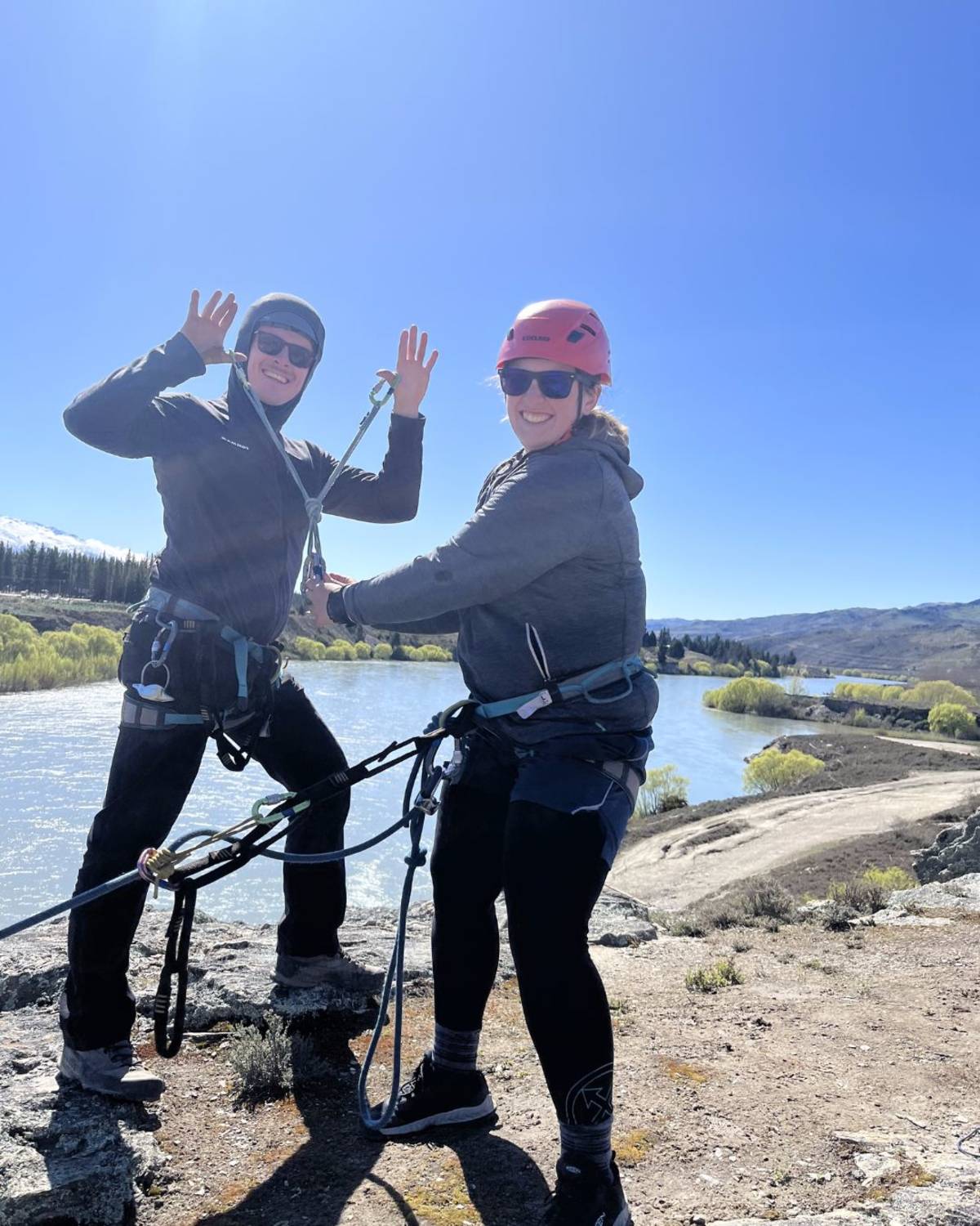 Rock climbing in Bannockburn