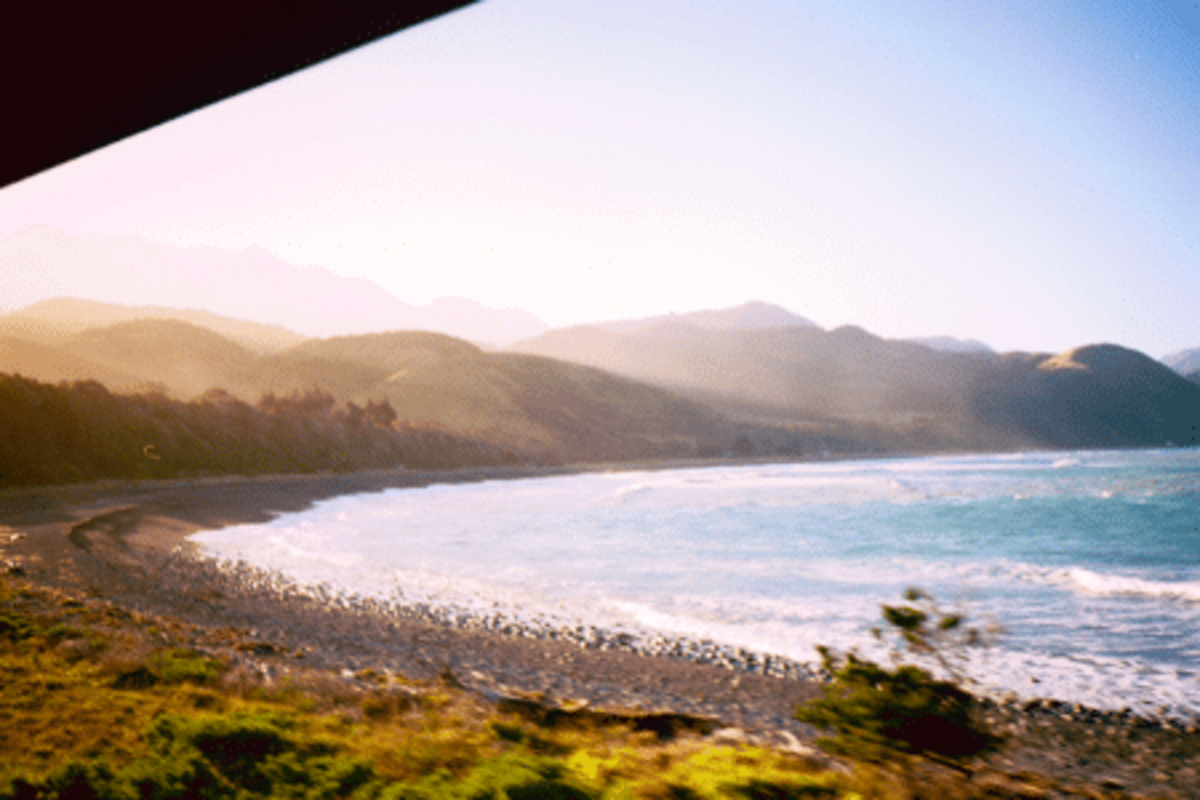 Scenery Environmental Conservation in South Island in New Zealand