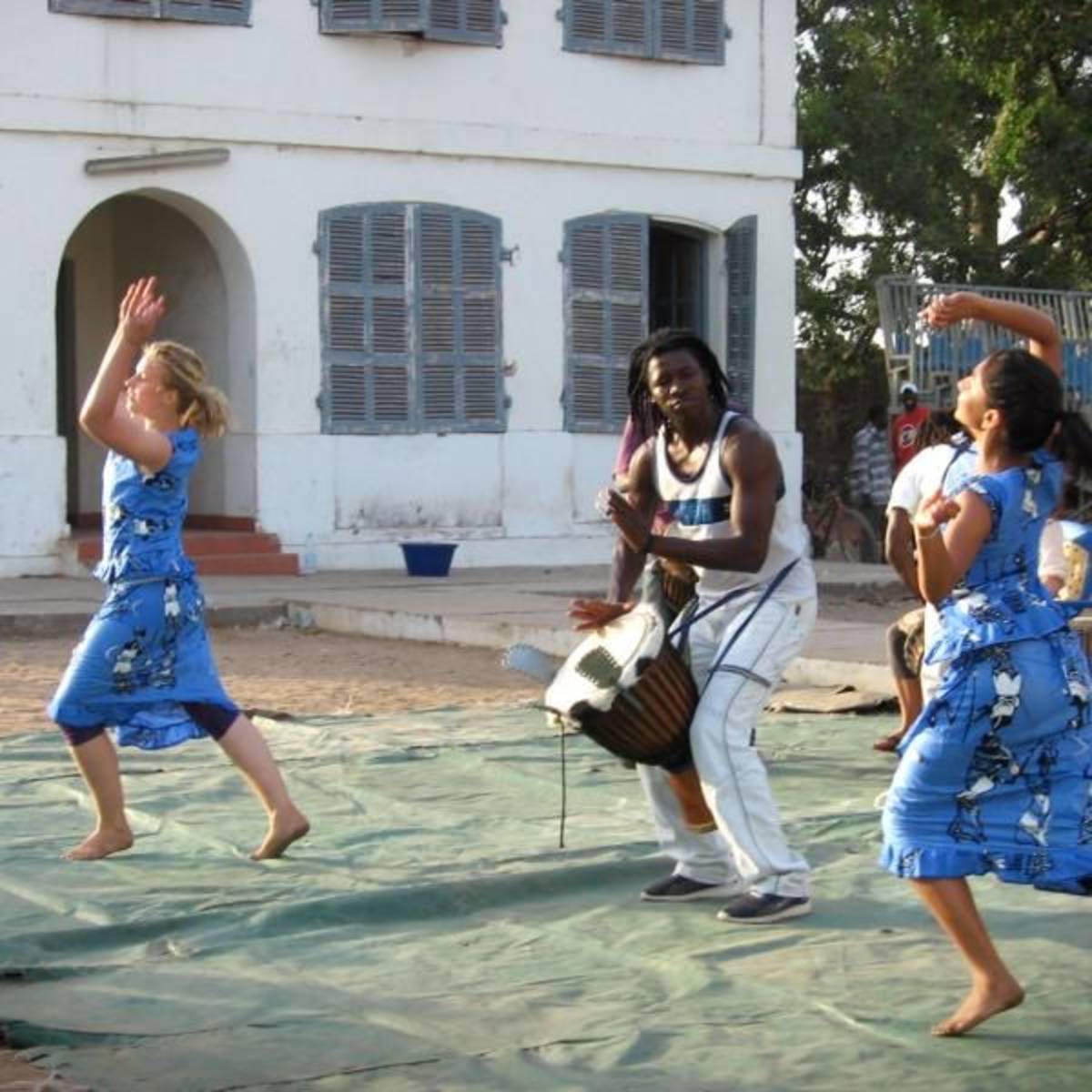 Dancing in Senegal