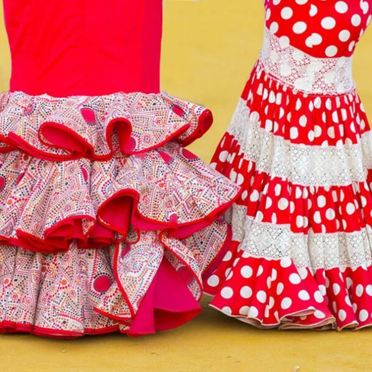 seville, spain, dresses, dancing
