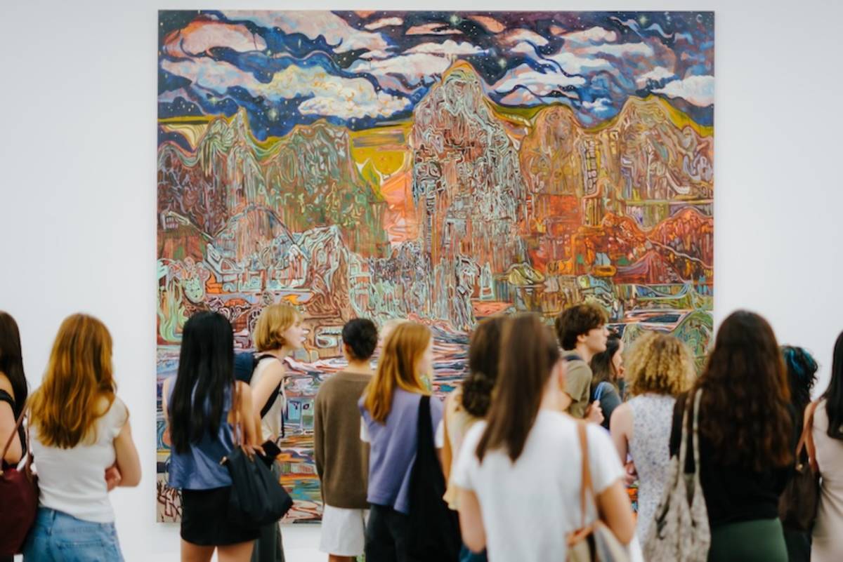 SIA students Gallery visit