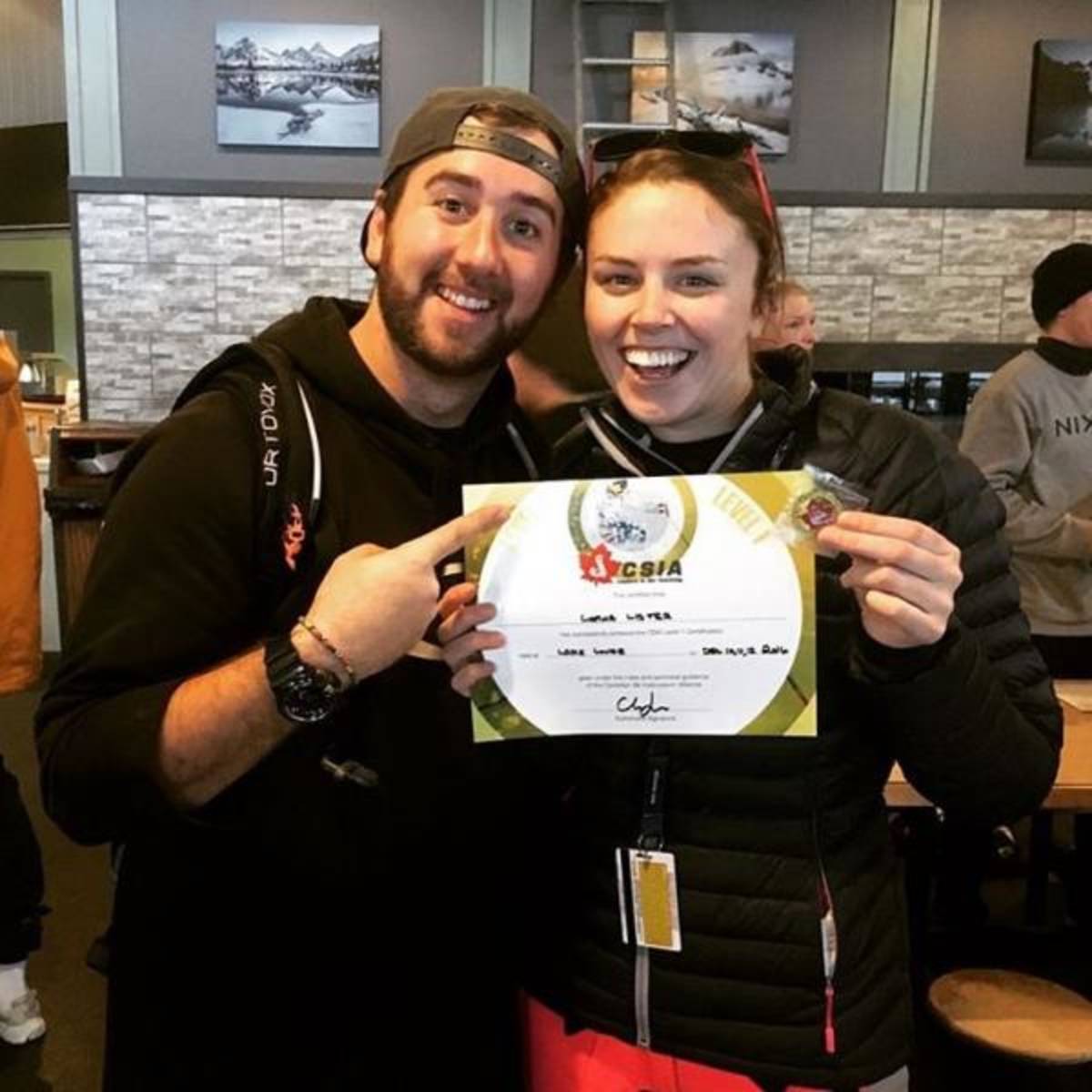 Ski instructor gap year course 