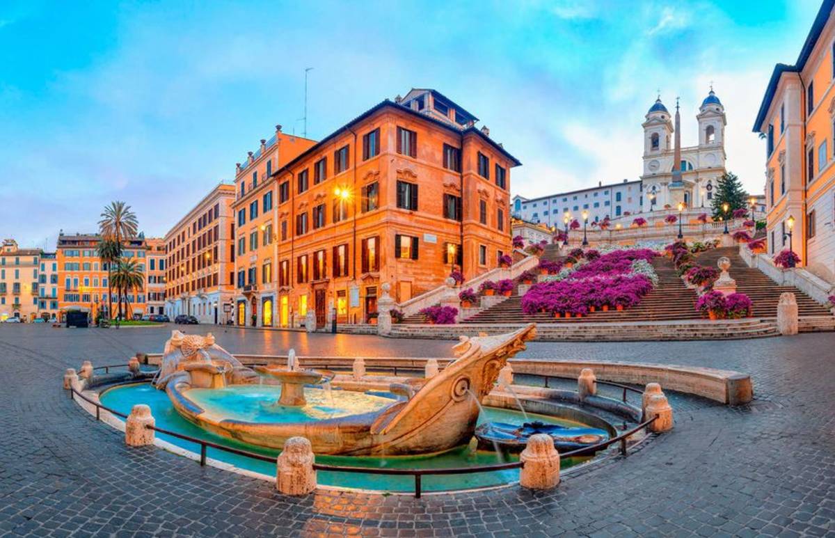 Spanish steps in Rome