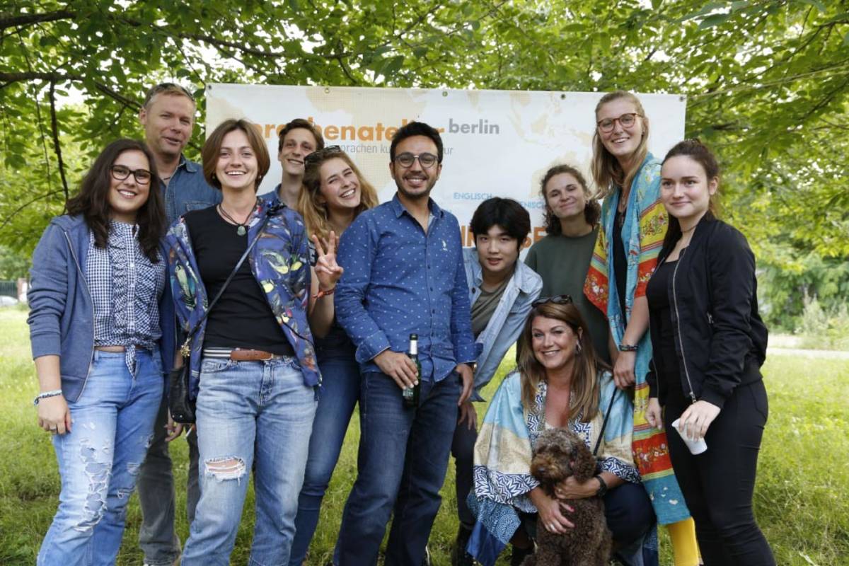 Sprachenatelier Berlin Excursion with students