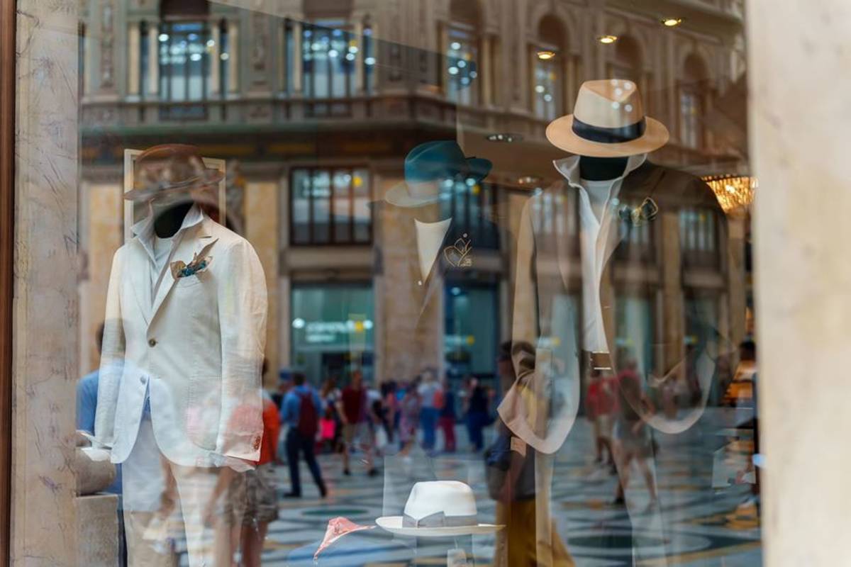 Storefront in Milan