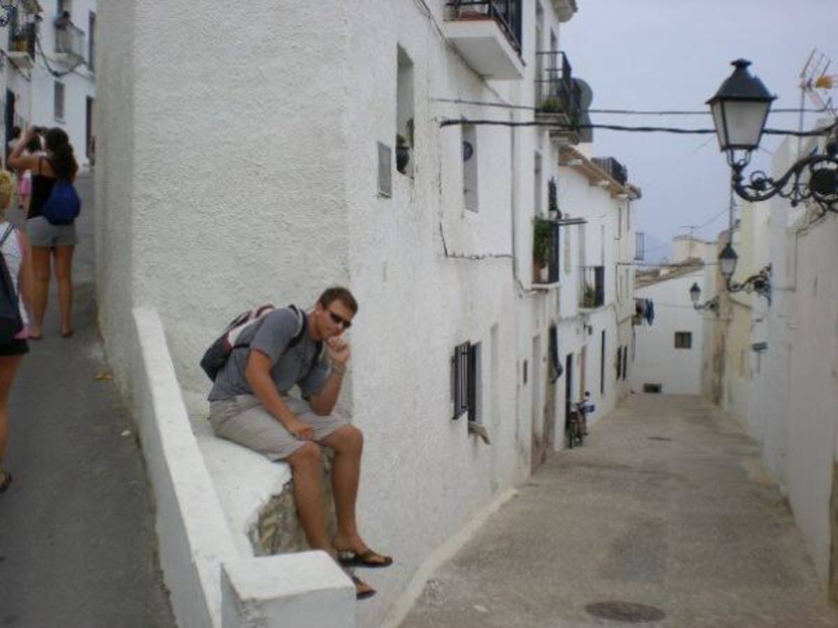 Street view, Alicante Spain with CEA