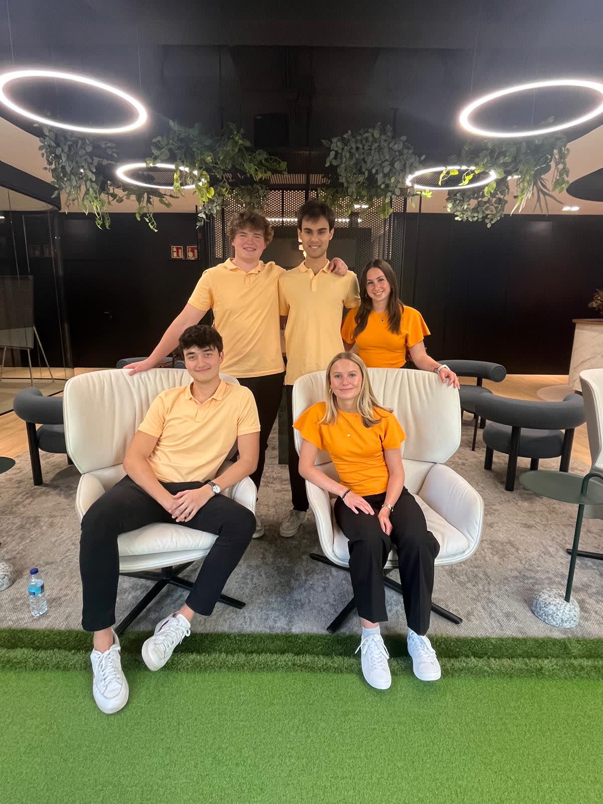 students in Barcelona program