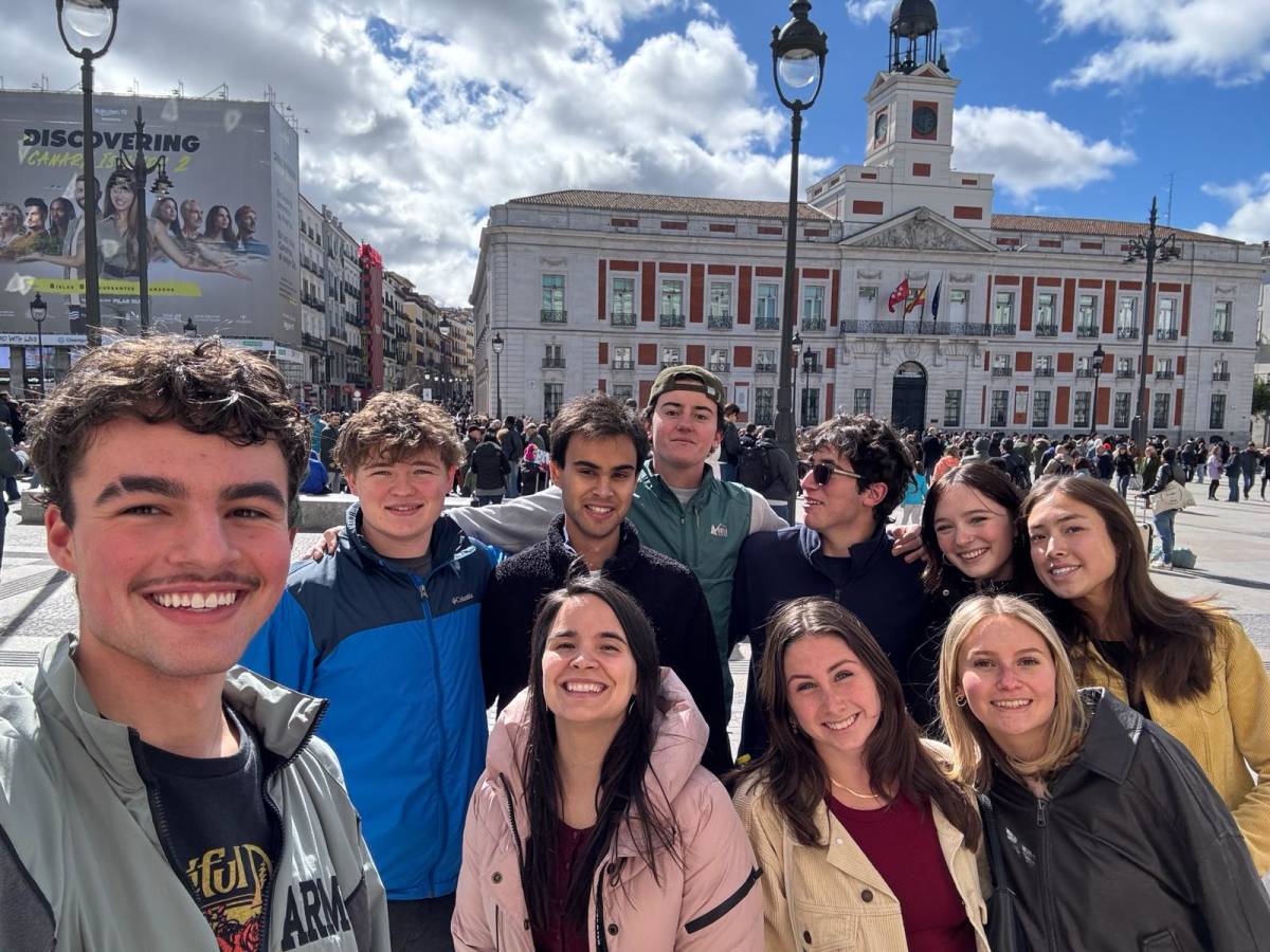 students in Madrid program