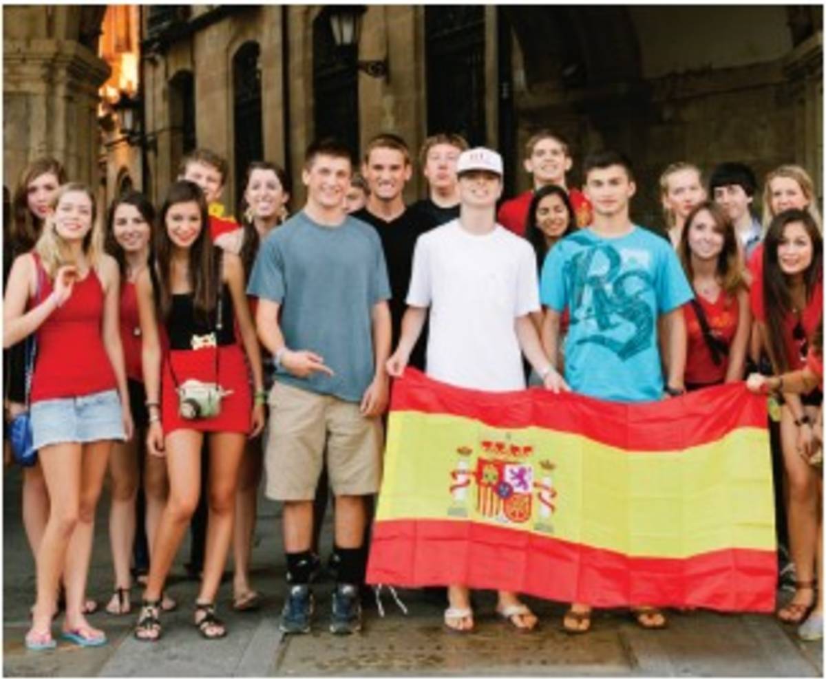 Students in Spain