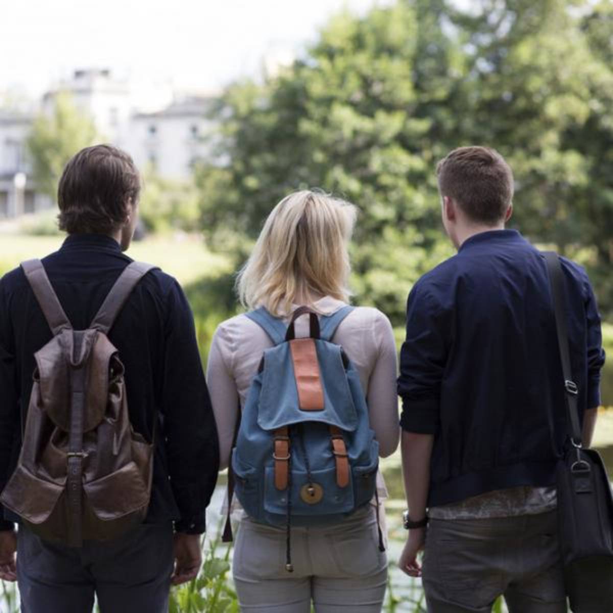 Students on Campus