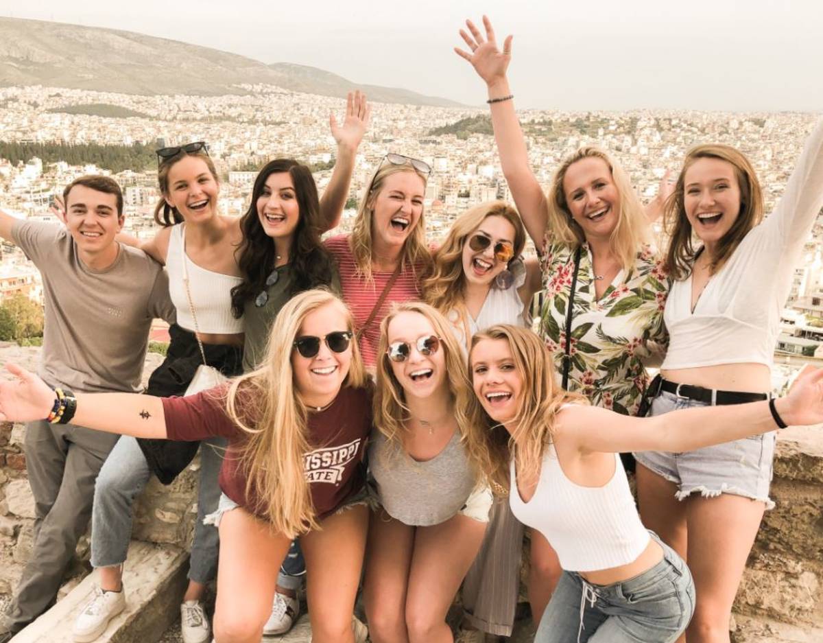 Students on excursion