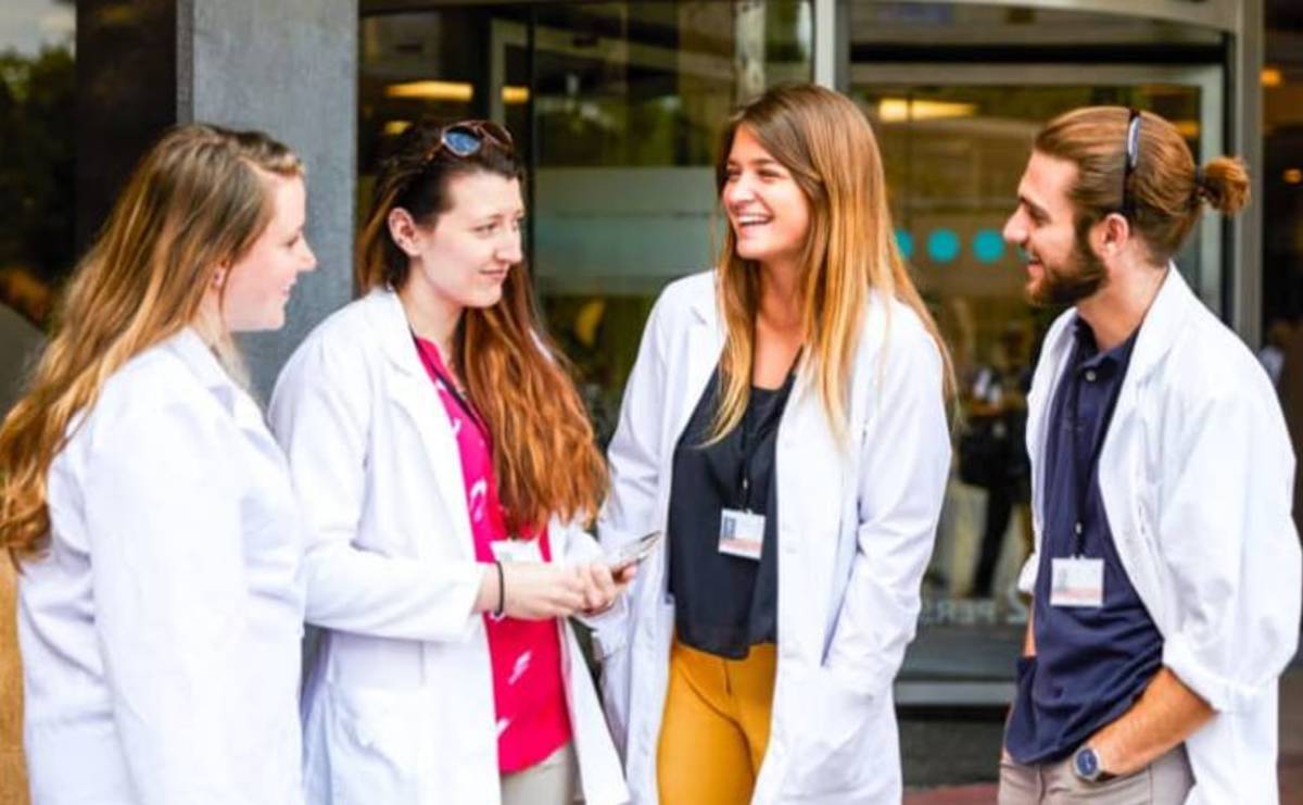 Students together