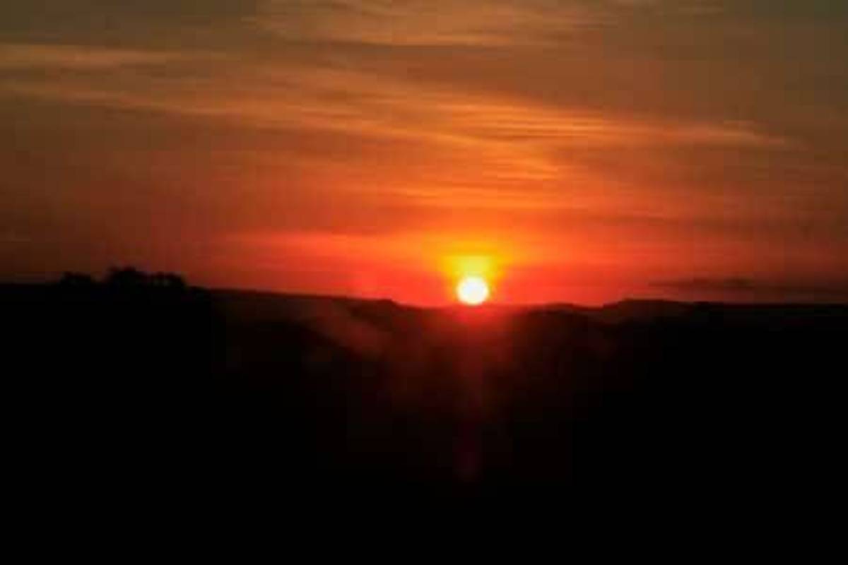 Sunset in Brazil