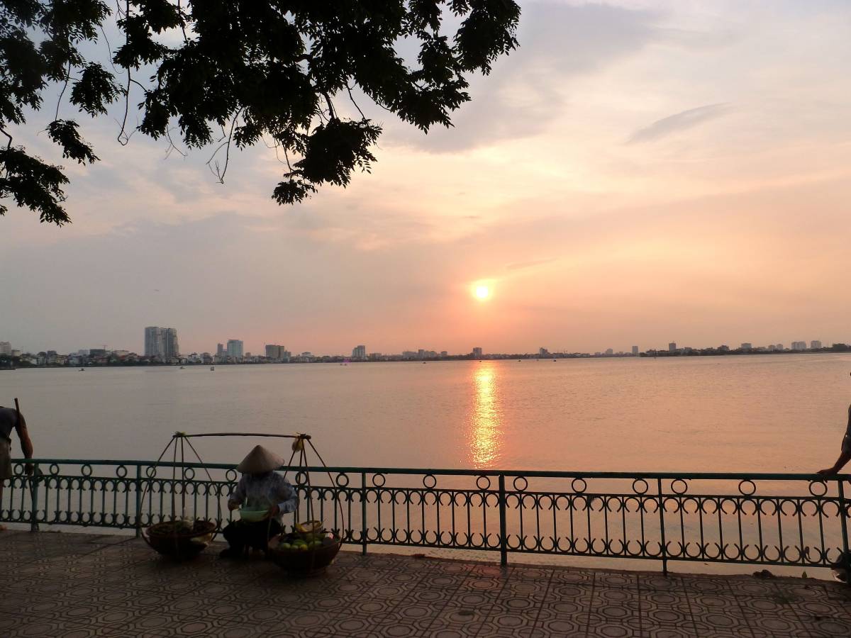 Sunset in Vietnam