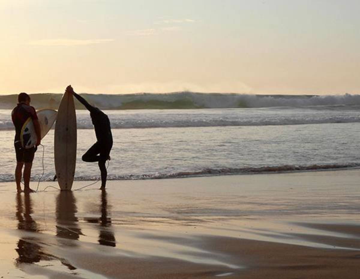 surf lessons in Portugal