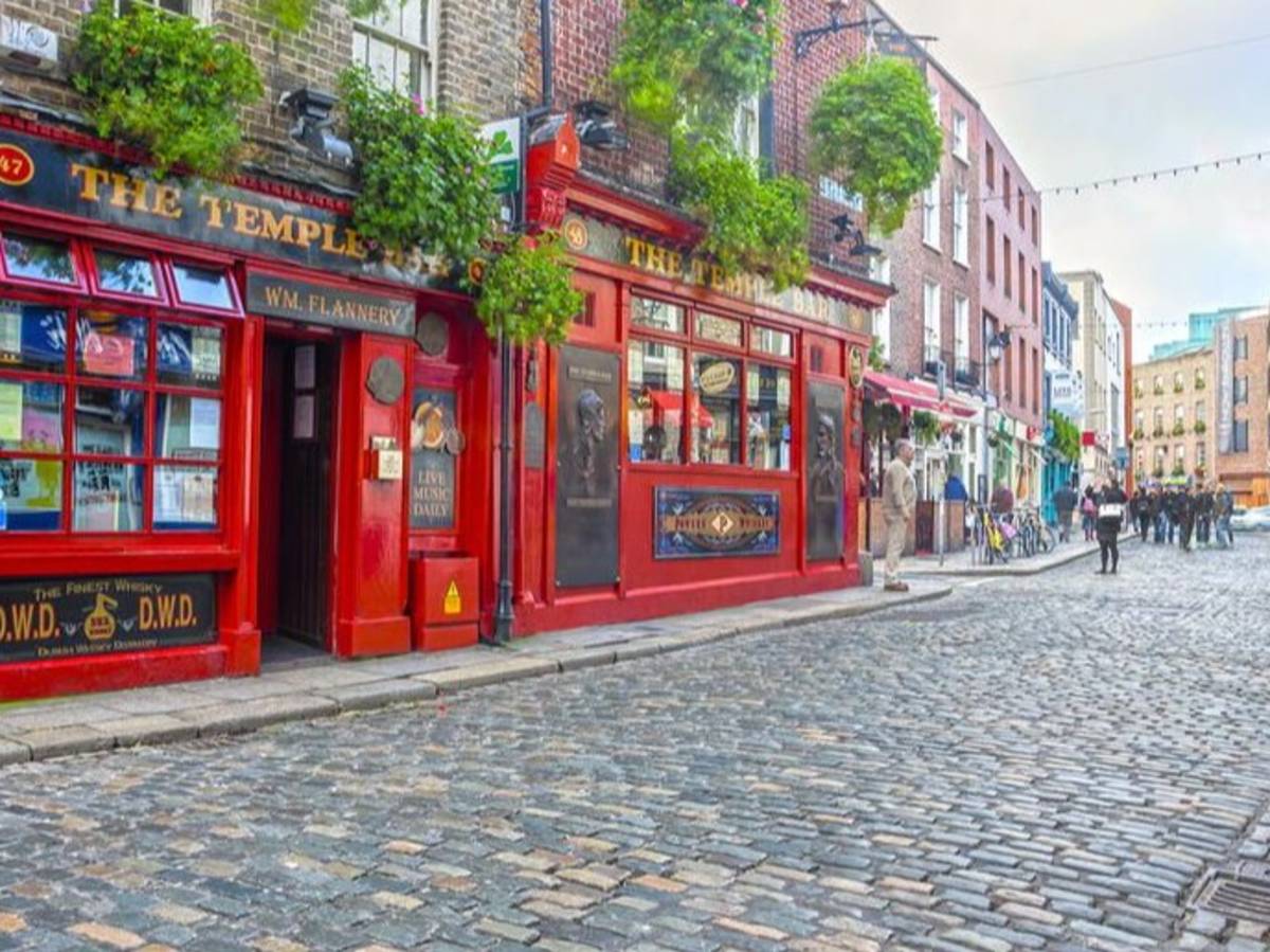 The Temple Bar in Dublin